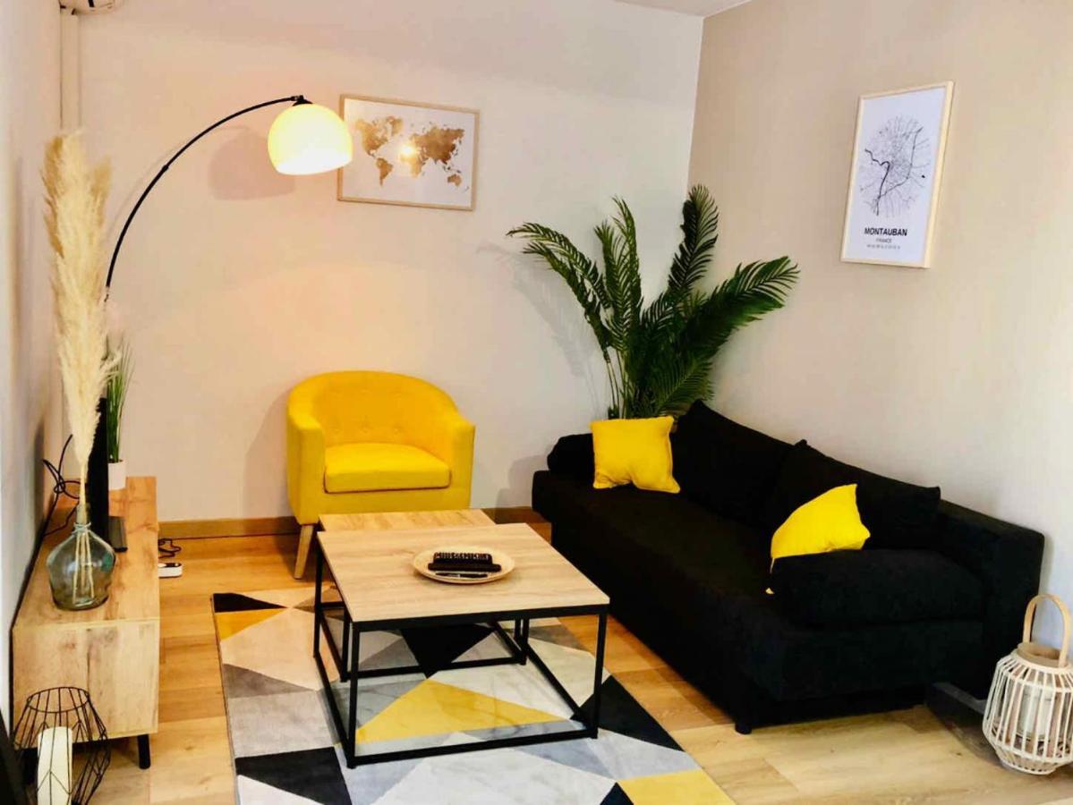 Apartamento Le Point Virgule - Parking Privé - Climatisation Montauban Exterior foto